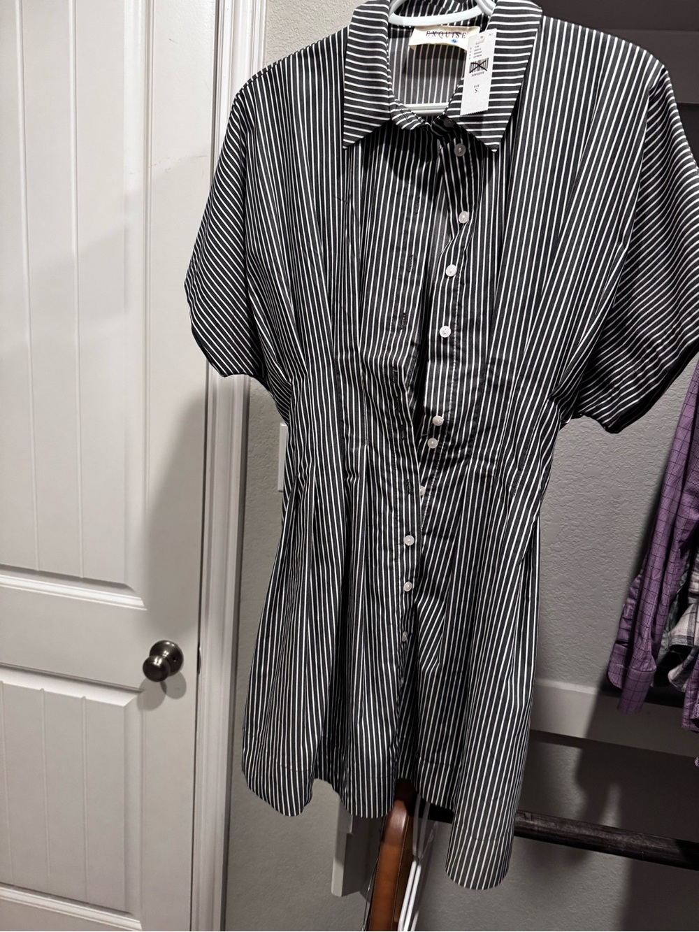 Anthropologie Tobie Dress Small NWT Missing Button